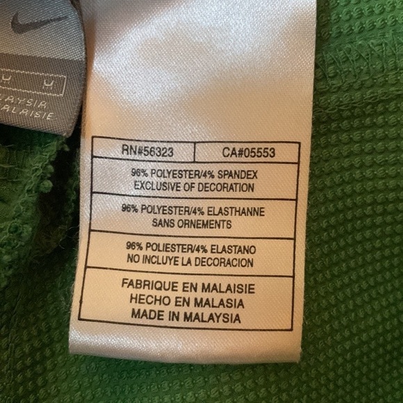 Nike Athletic pants Green Size Medium (8-10) - Picture 4 of 11